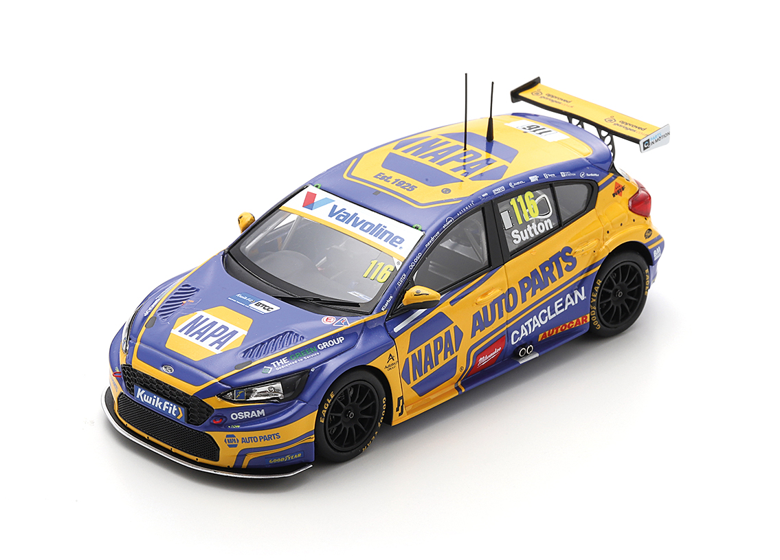 Ford Focus NAPA Racing UK winner race 1 & 2 BTCC Donington 2025