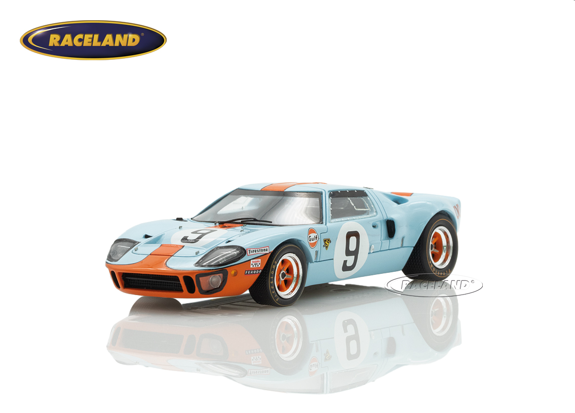 Ford GT 40 Gulf John Wyer winner Le Mans 1968