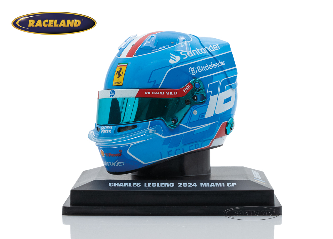 Helmet Scuderia Ferrari F1 3° Miami GP 2024