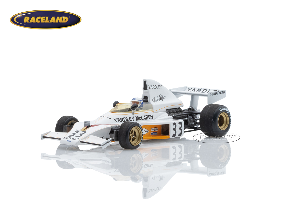 McLaren M23 Cosworth V8 F1 Yardley Team 7° US GP Watkins Glen 1974