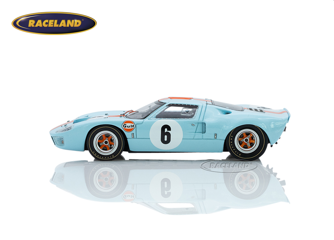 Ford GT40 Gulf John Wyer Automotive 2° 6H Watkins Glen WSC 1968