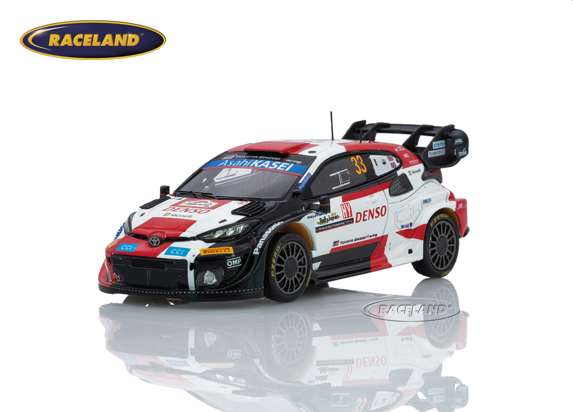 Toyota GR Yaris Rally1 Gazoo Racing WRT winner Rallye Japan 2023