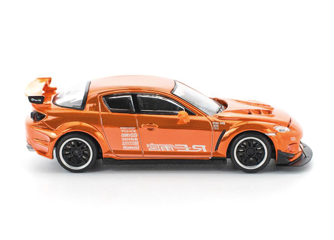 Mazda RX8 Re-Amemiya - chrome orange