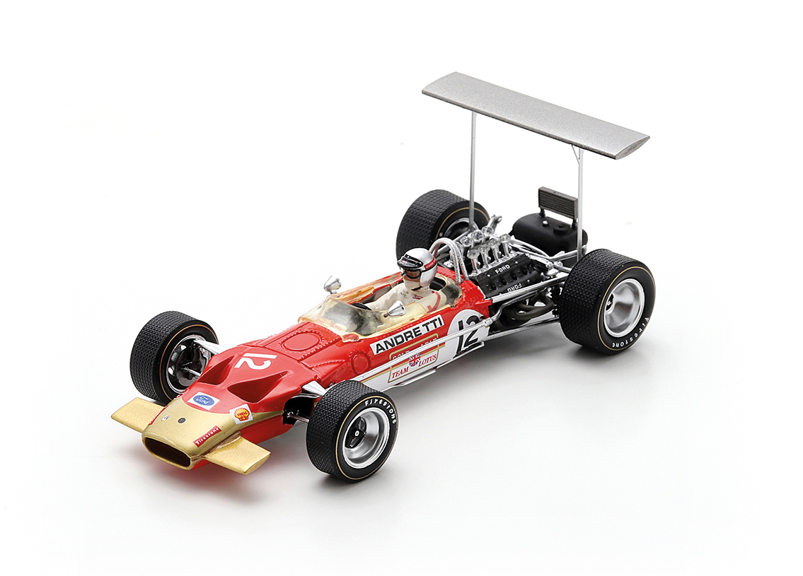Lotus 49B Cosworth V8 F1 Gold Leaf US GP Watkins Glen 1968