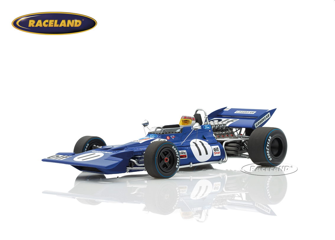 Tyrrell 003 Cosworth V8 F1 elf winner Monaco GP 1971