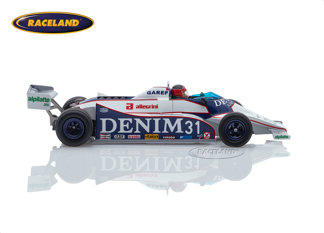 Osella FA1B Cosworth V8 F1 Denim 13° Belgian GP Zolder 1981