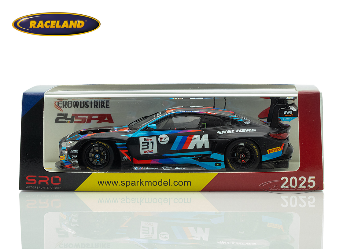 BMW M4 GT3 Evo Team WRT 8° Spa 24H 2025