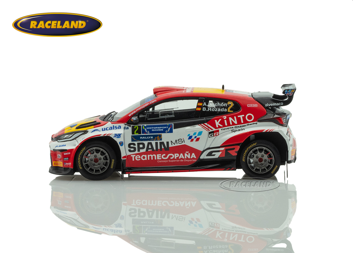Toyota GR Yaris Rally2 TM Motorsport winner FIA Motorsport Games Rallye 2024