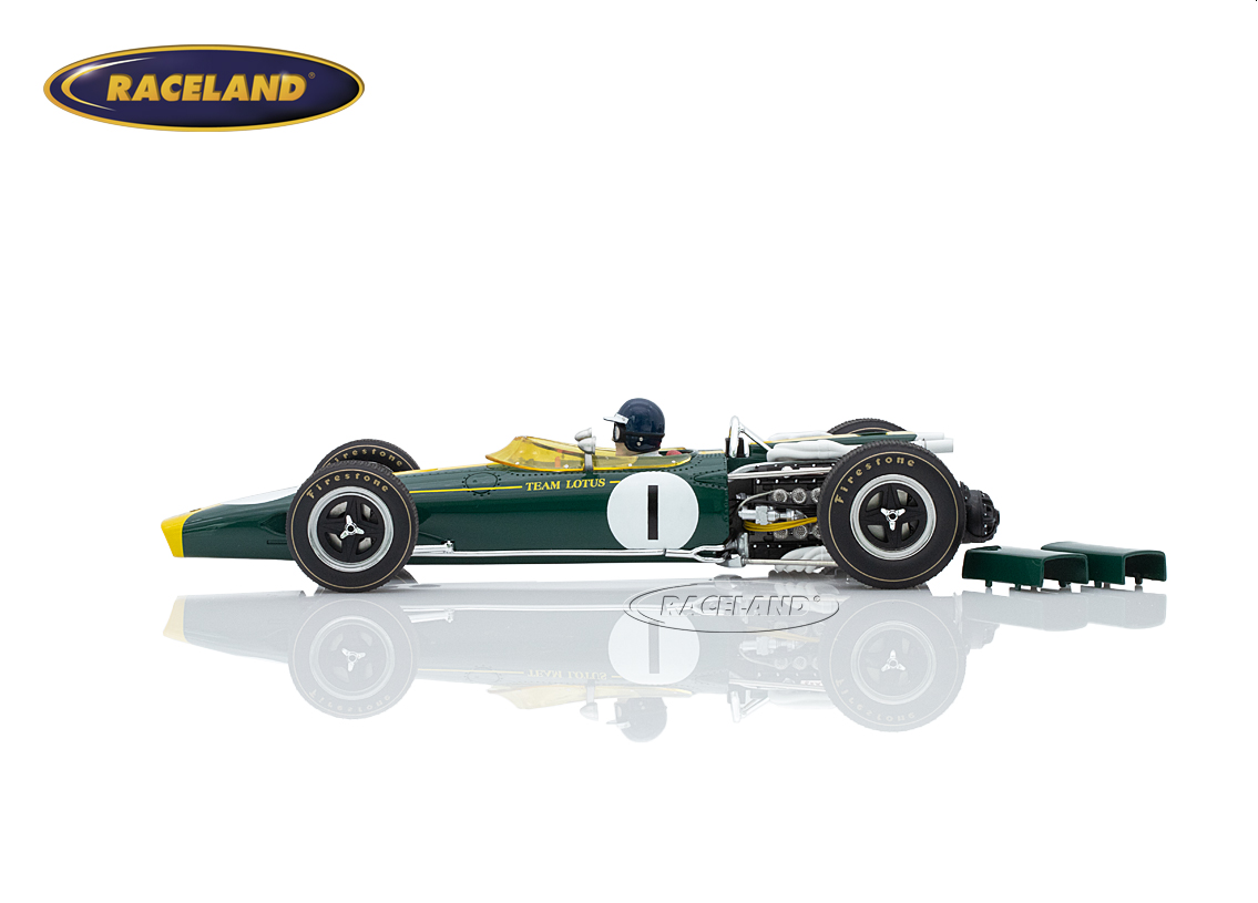 Lotus 43 BRM H16 F1 Team Lotus winner US GP Watkins Glen 1966