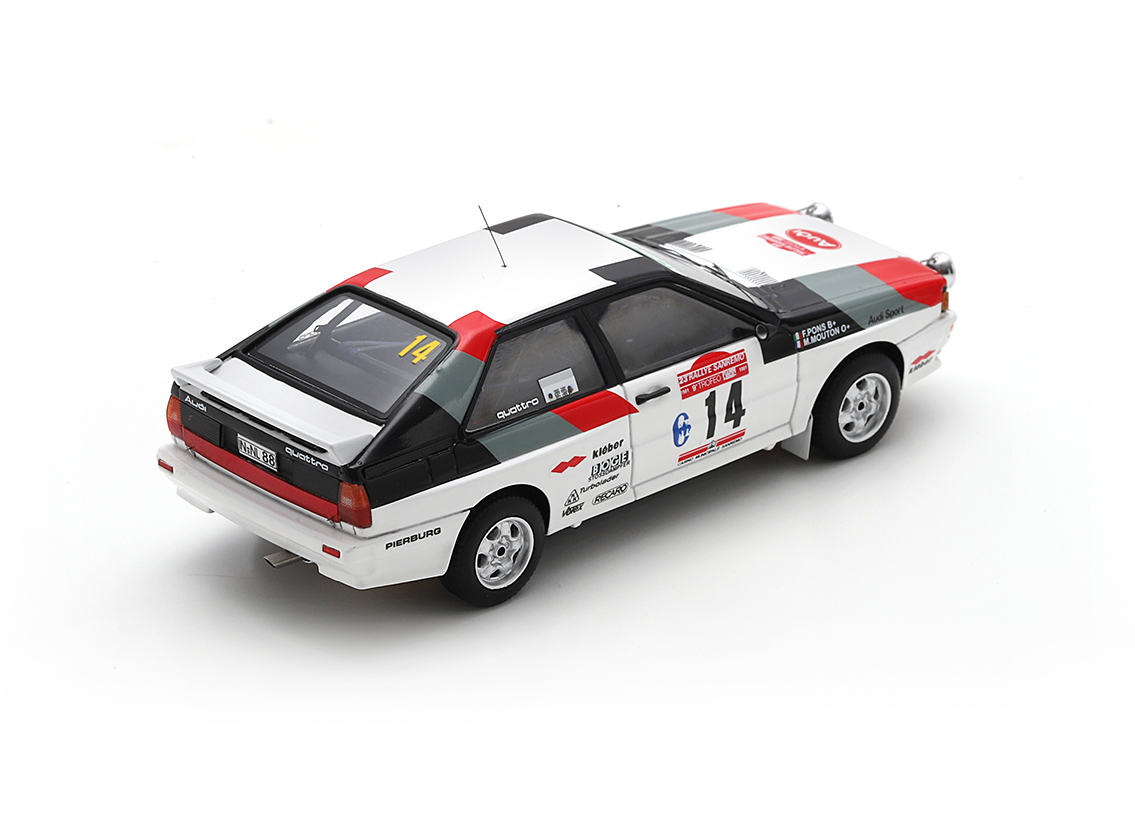 Audi Quattro Audi Sport winner Rallye Sanremo 1981