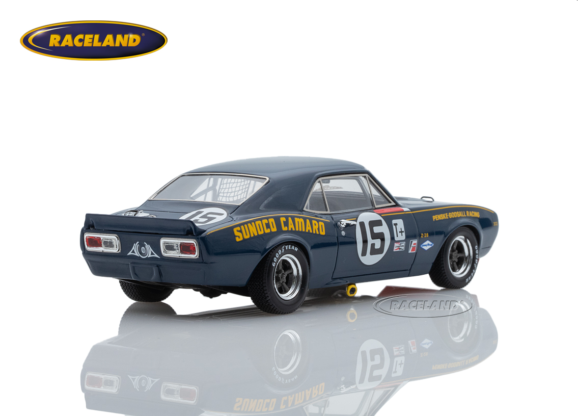Chevrolet Camaro I Z28 Roger Penske Sunoco 3° 12H Sebring 1968 winner TA5.0