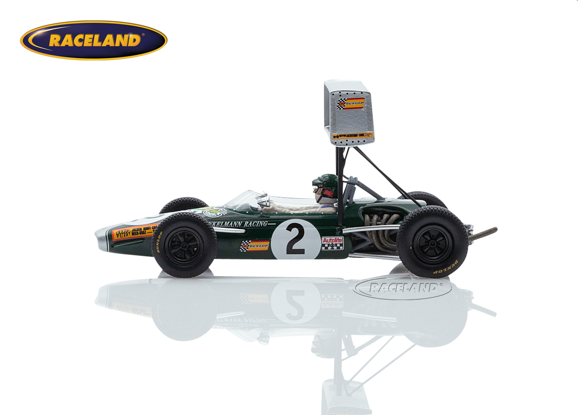 Brabham BT23C Ford FVA F2 tests F2 GP Albi 1968