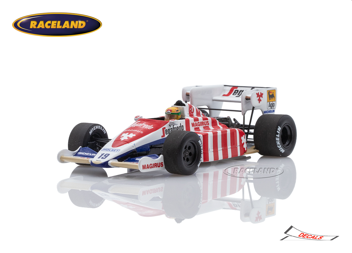 Toleman TG184 Hart Turbo F1 3° GP Portugal 1984