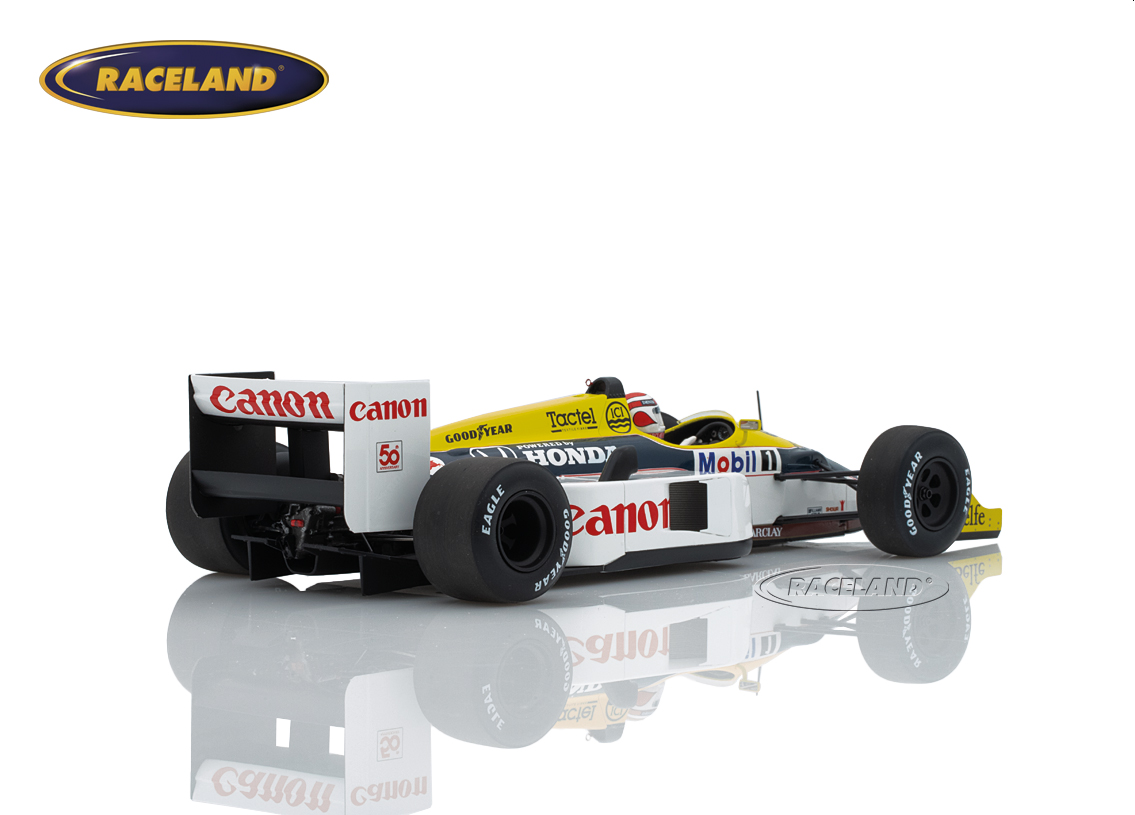 Williams FW11b Honda V6 Turbo F1 Canon winner Italian GP World Champion 1987