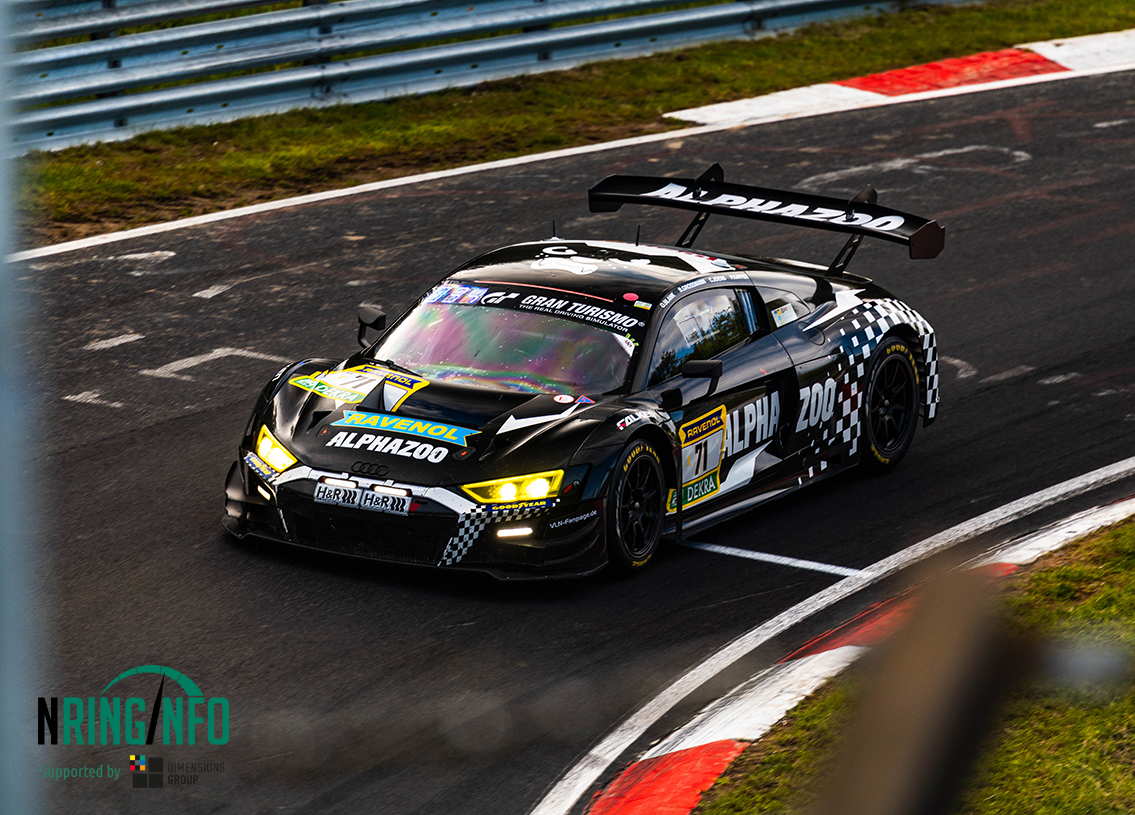 Audi R8 LMS GT3 evoII JUTA Racing 22° Nürburgring 24H 2026