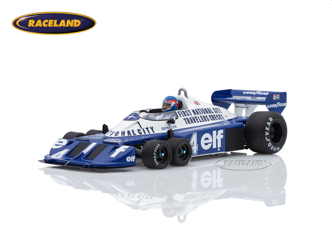 Tyrrell P34 Cosworth V8 F1 Sechsrad elf 2° Canadian GP Mosport 1977
