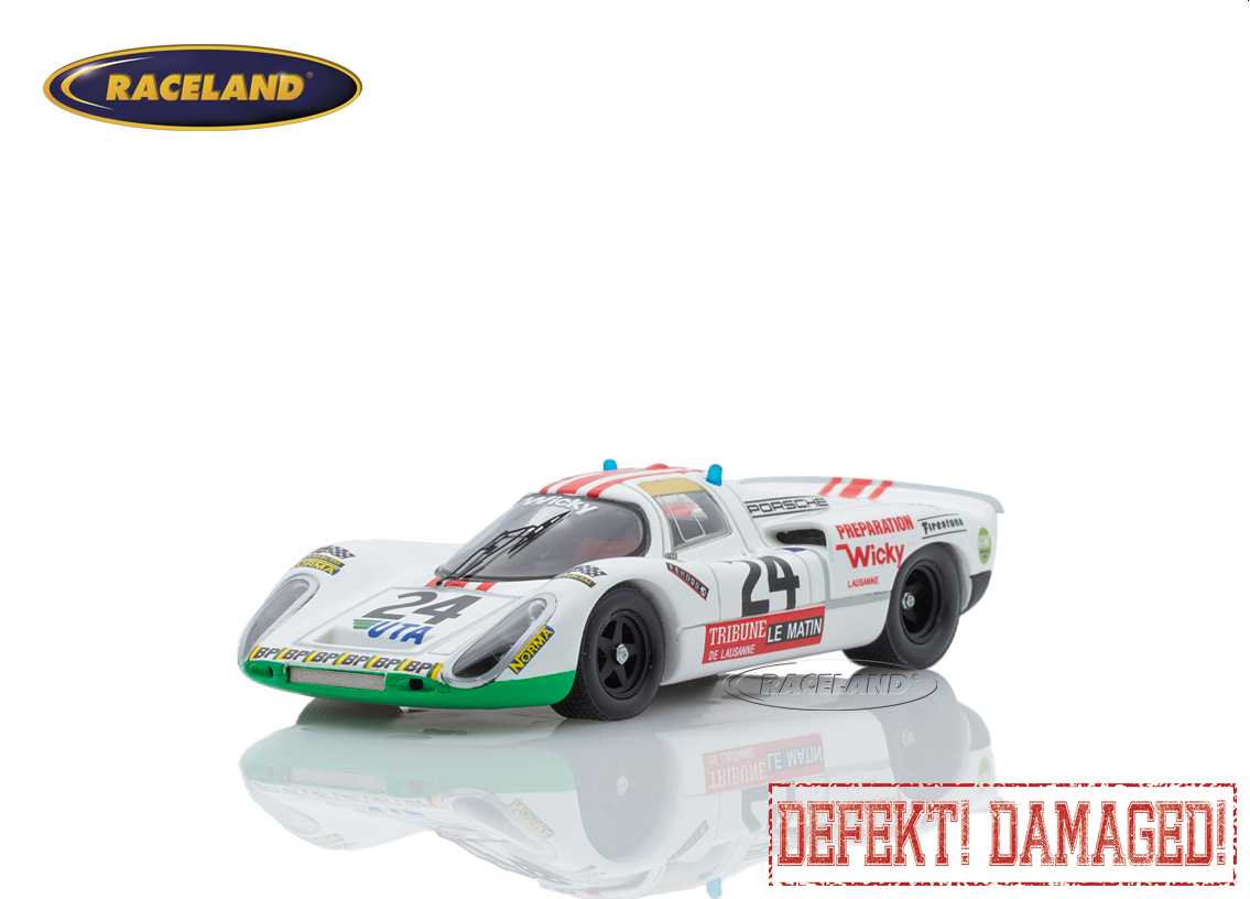 Porsche 907 Wicky Racing Team UTA 18° Le Mans 1972