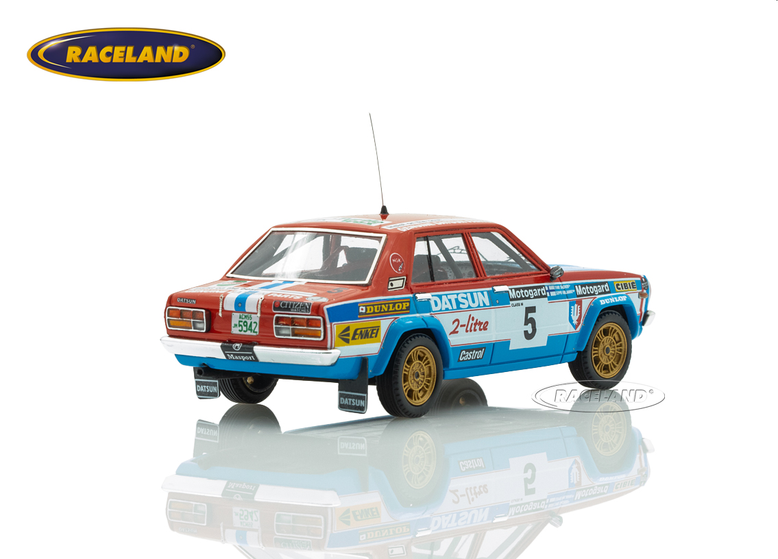 Datsun 160J winner Rallye of New Zealand 1980