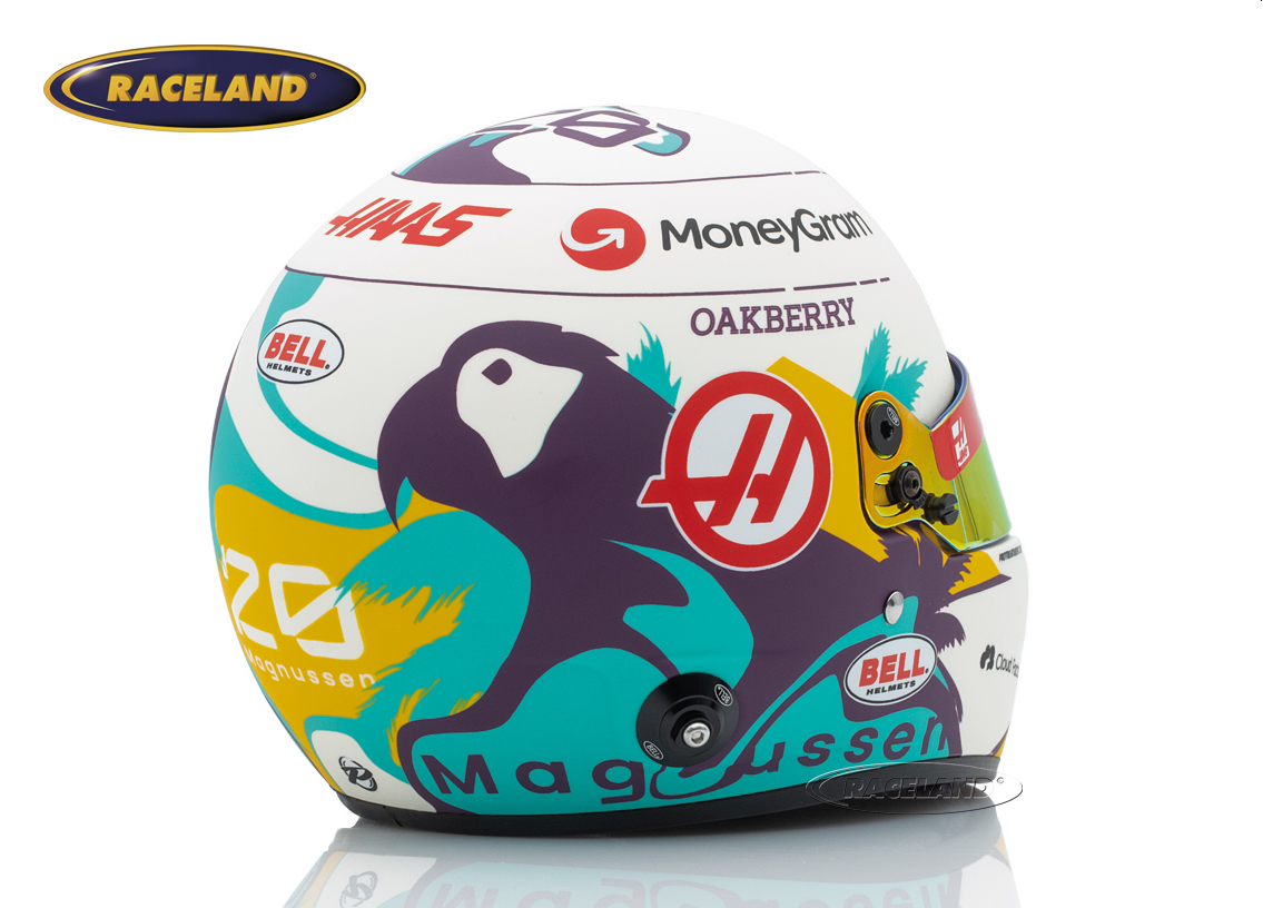 Helmet Bell Haas MoneyGram F1 2024