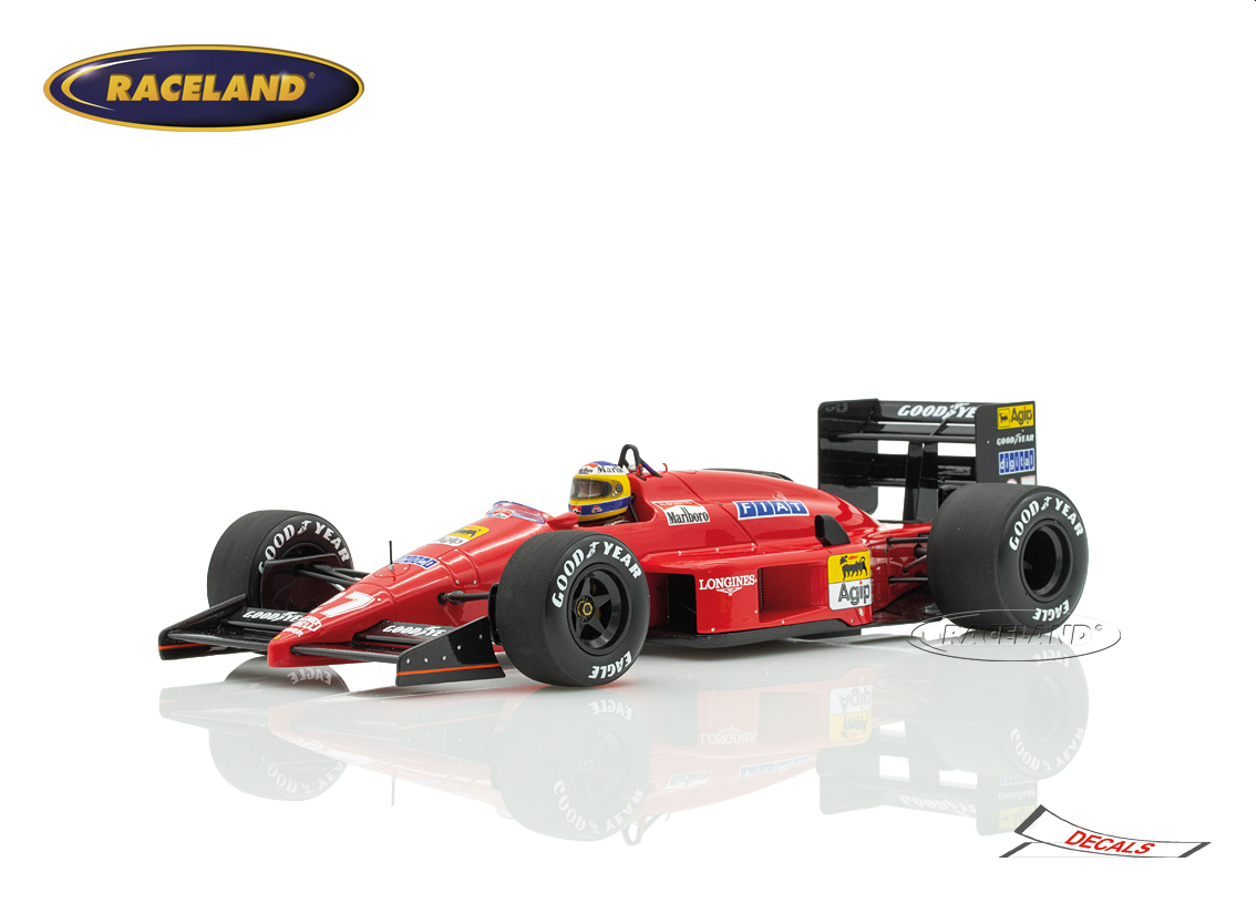 Ferrari F187 V6 Turbo F1 Scuderia Ferrari 2° Australian GP Adelaide 1987