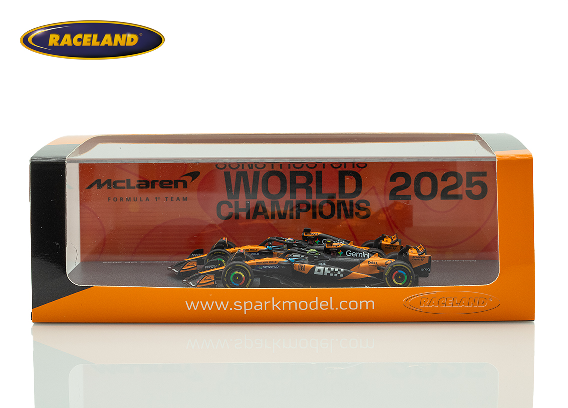 McLaren MCL39 Mercedes F1 Constructor Champion 2025