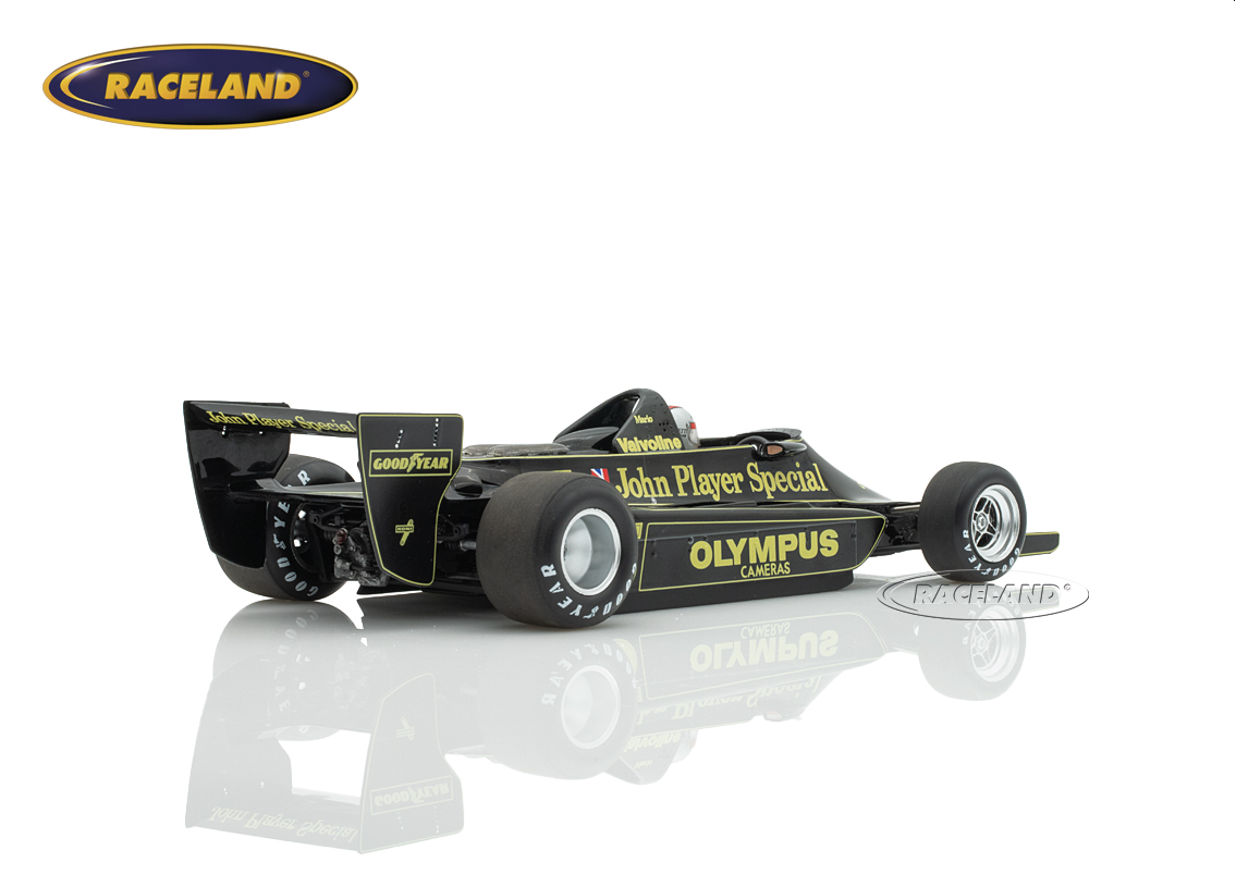 Lotus 79 Cosworth V8 F1 JPS Team Lotus winner Dutch GP 1978 World Champion