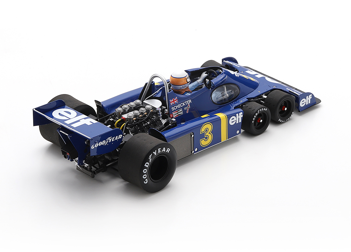 Tyrrell P34 Cosworth V8 elf Team Tyrrell F1 2° British GP Brands Hatch 1976