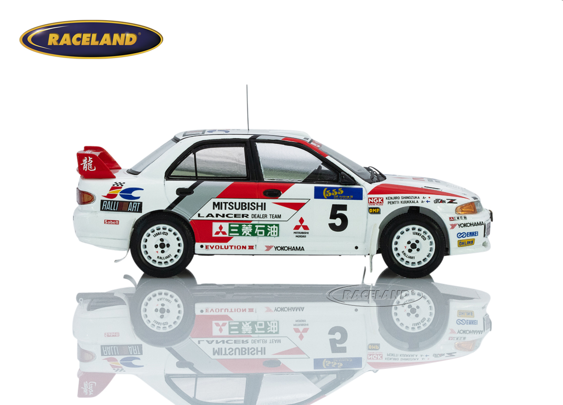 Mitsubishi Lancer EVOLUTION III Ralliart 6° Rallye Hong Kong Beijing 1995