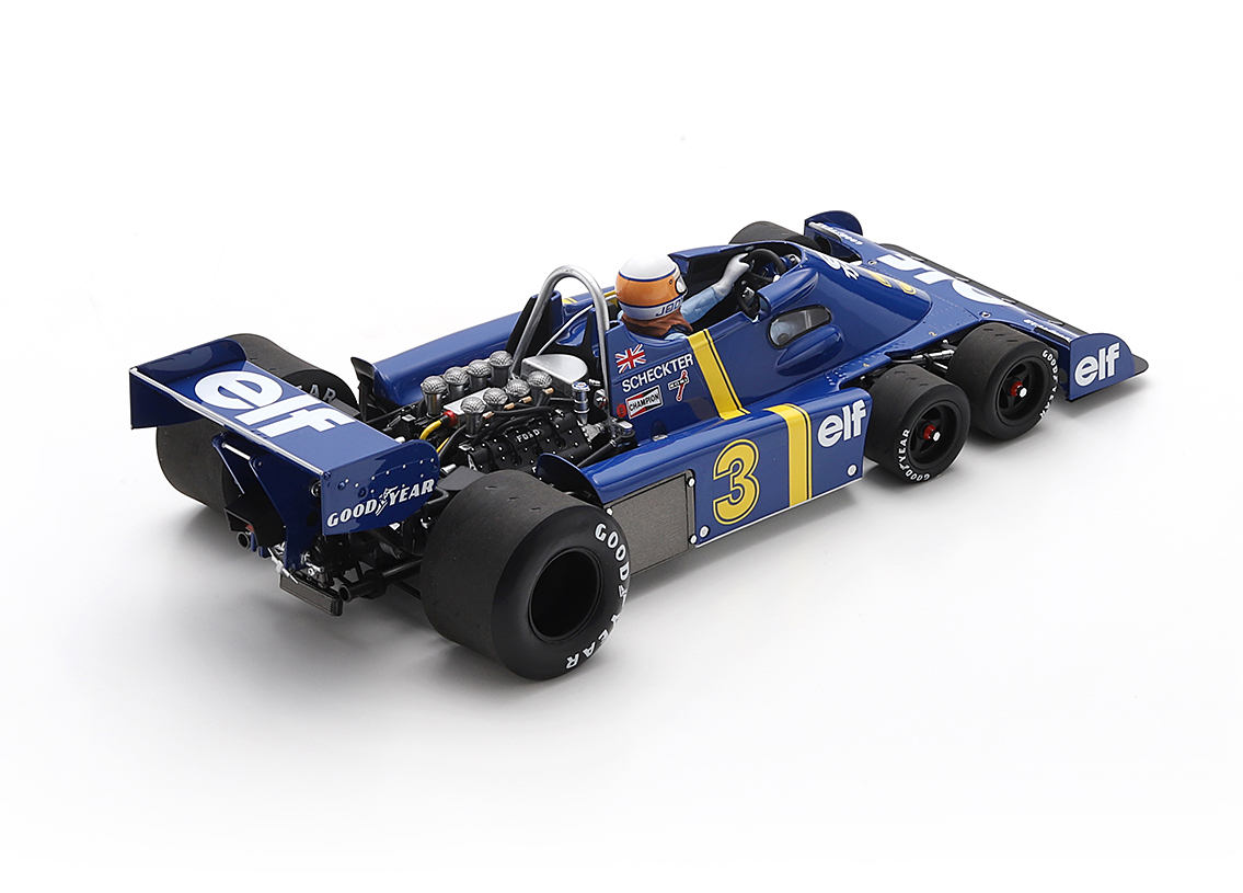 Tyrrell P34 Cosworth V8 elf Team Tyrrell F1 winner Swedish GP Anderstorp 1976
