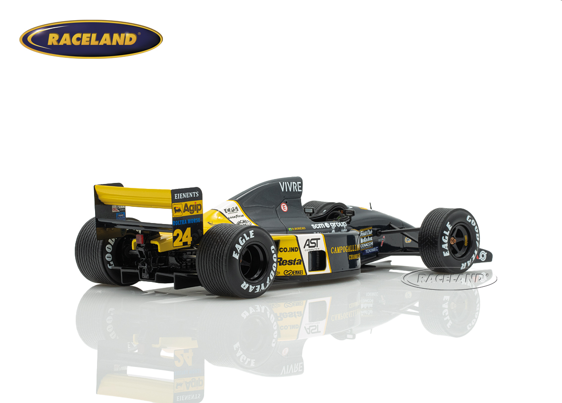 Minardi M191 Ferrari V12 F1 16° Australian GP Adeleide 1991
