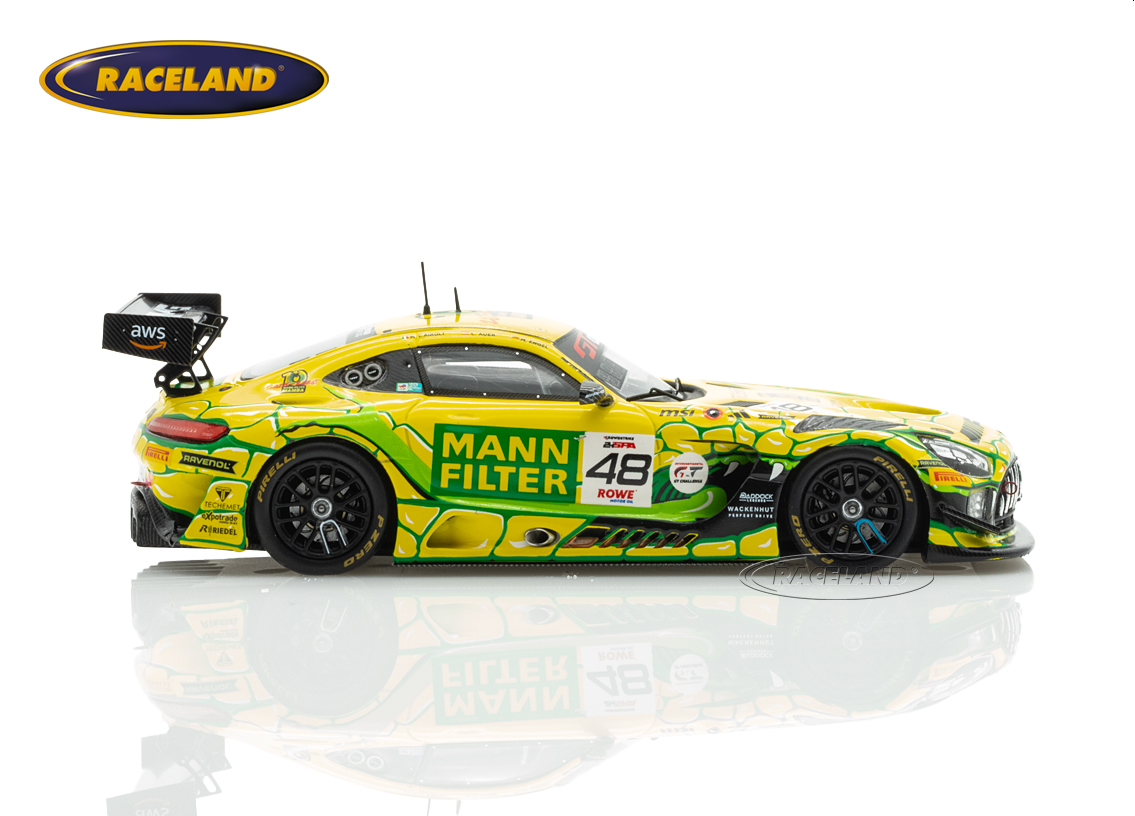 Mercedes AMG GT3 EVO Team MANN Filter 10° Spa 24H 2025