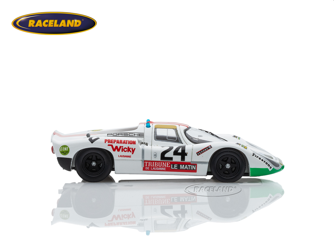 Porsche 907 Wicky Racing Team UTA 18° Le Mans 1972