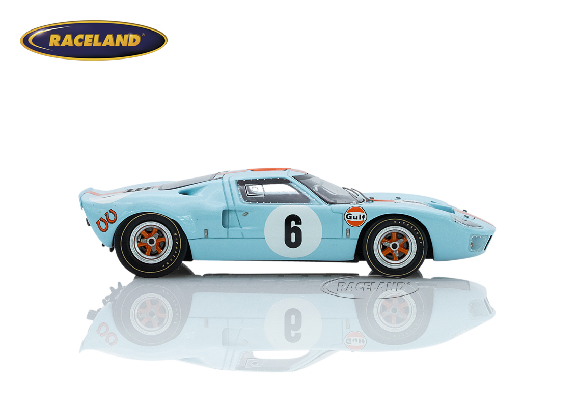 Ford GT40 Gulf John Wyer Automotive 2° 6H Watkins Glen WSC 1968