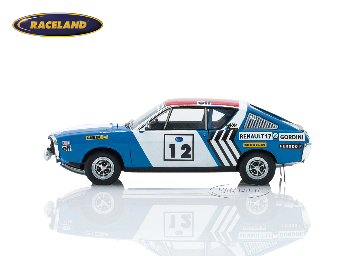 Renault 17 Gordini winner Rally Press on Regardless Michigan WRC 1974