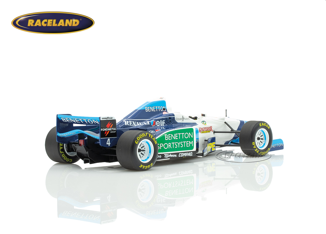 Benetton B196 Renault V10 Mild Seven Monaco GP 1996