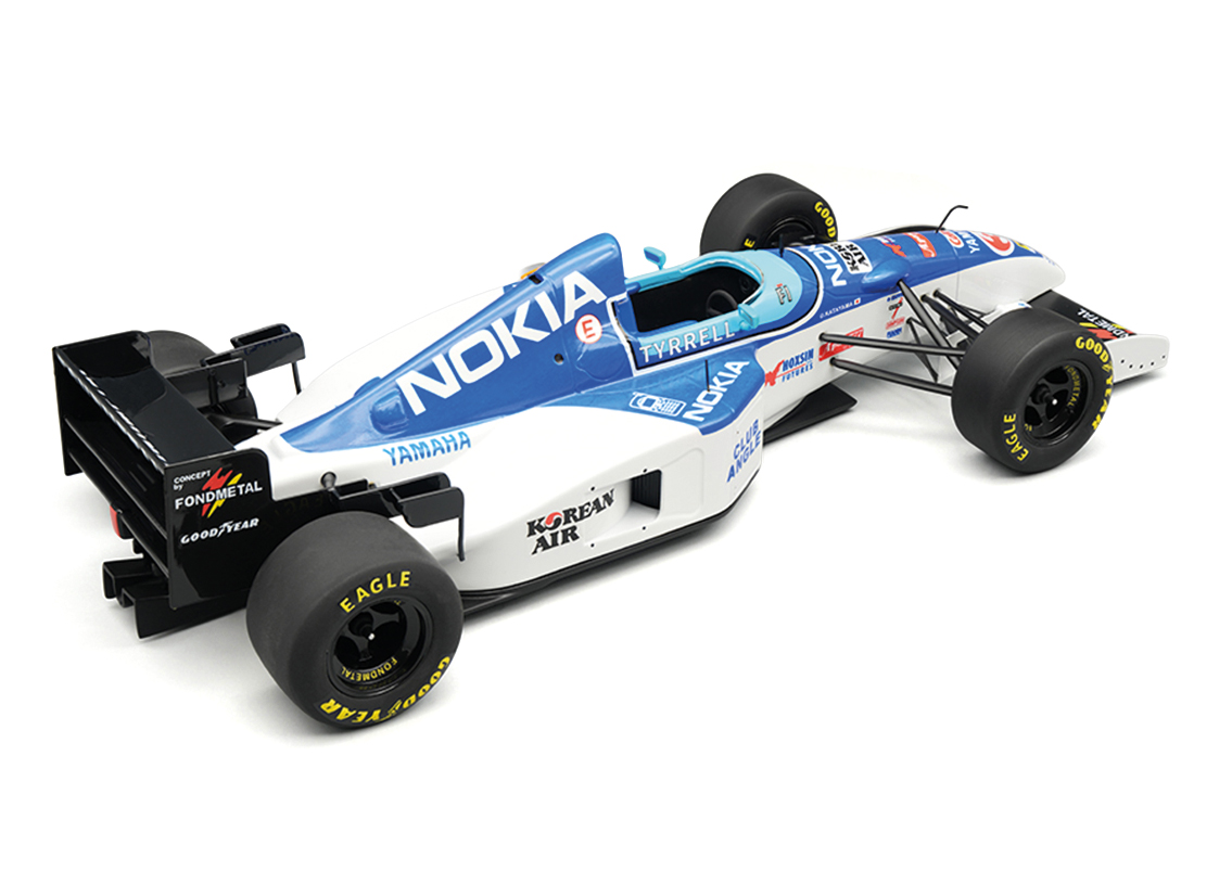 Tyrrell 023 Yamaha V10 F1 Nokia British GP Silverstone 1995