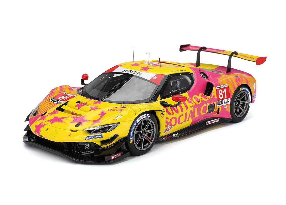 Ferrari 296 GT3 DragonSpeed 13° Laguna Seca IMSA 2025