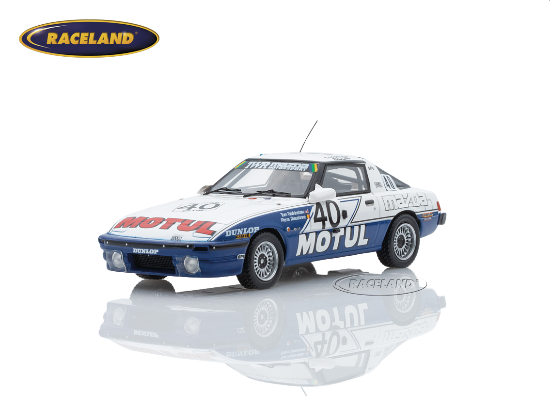 Mazda RX7 Mazda Motul TWR Team winner 24H Spa 1981