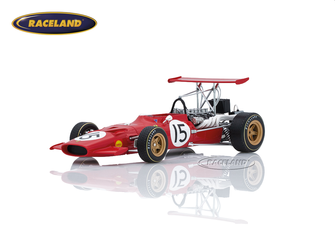 Ferrari 312/69 V12 F1 Scuderia Ferrari Spanish GP Montjuic Park 1969