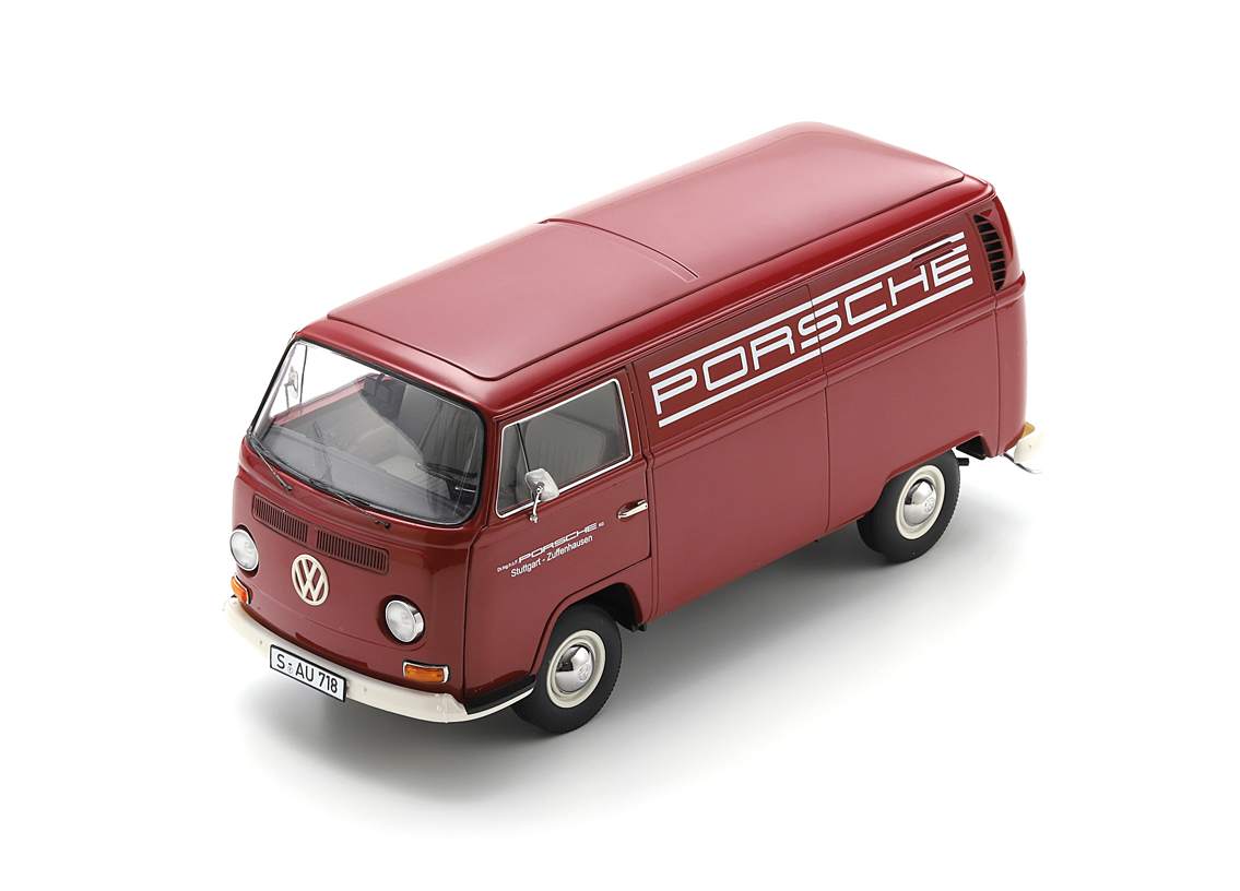VW T2a Porsche box van 1970 - red