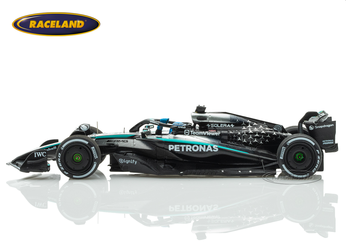 Mercedes F1 W16 AMG Petronas F1 winner Canadian GP 2025