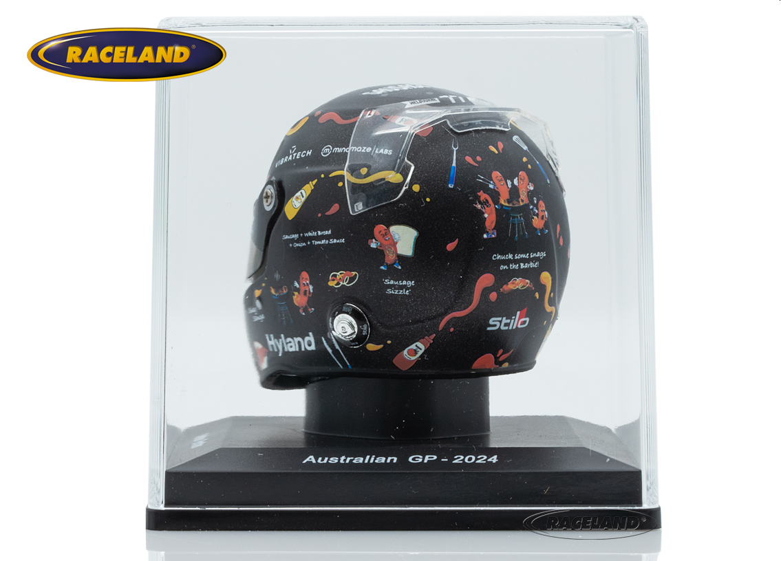 Helmet Sauber Stake F1 Team Kick Australian GP 2024