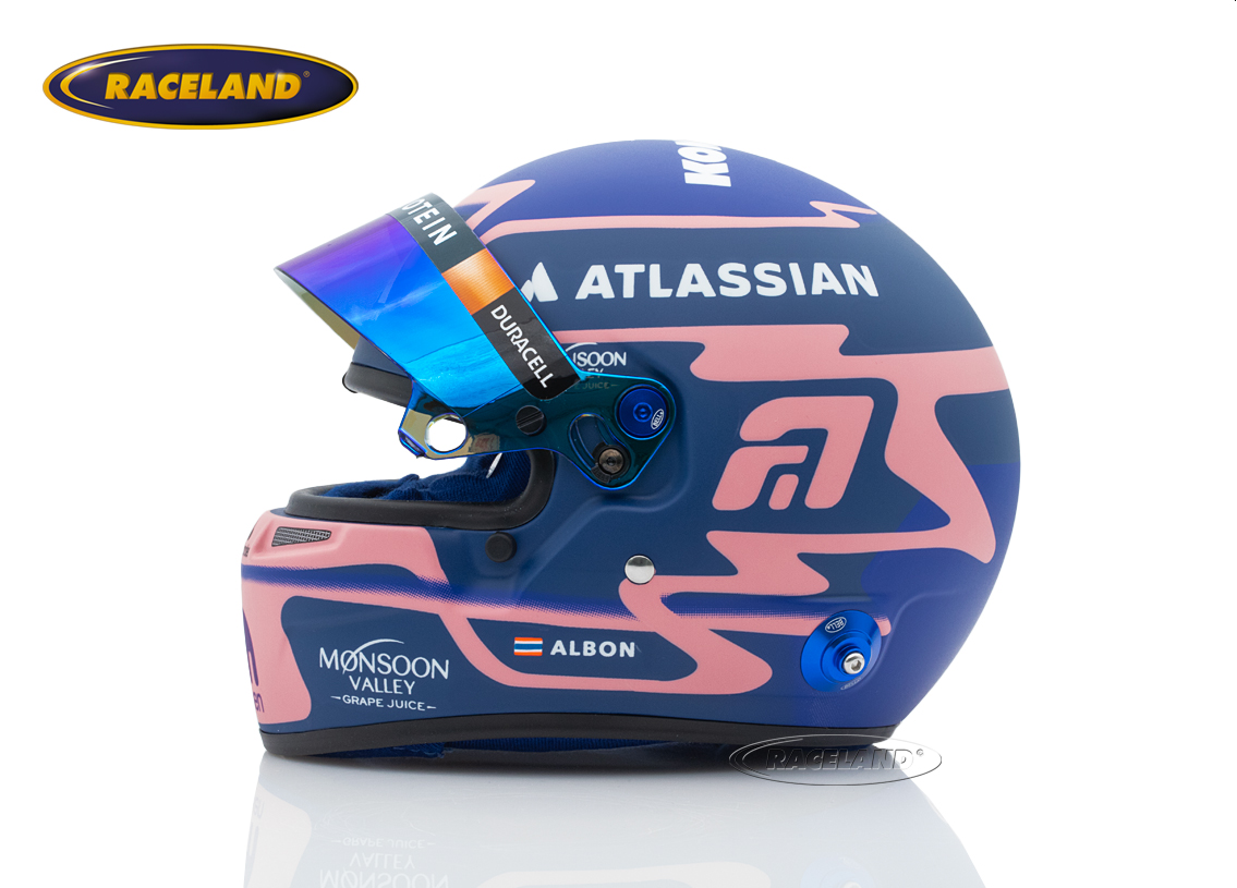 Helmet Team Williams Atlassian Racing 2025