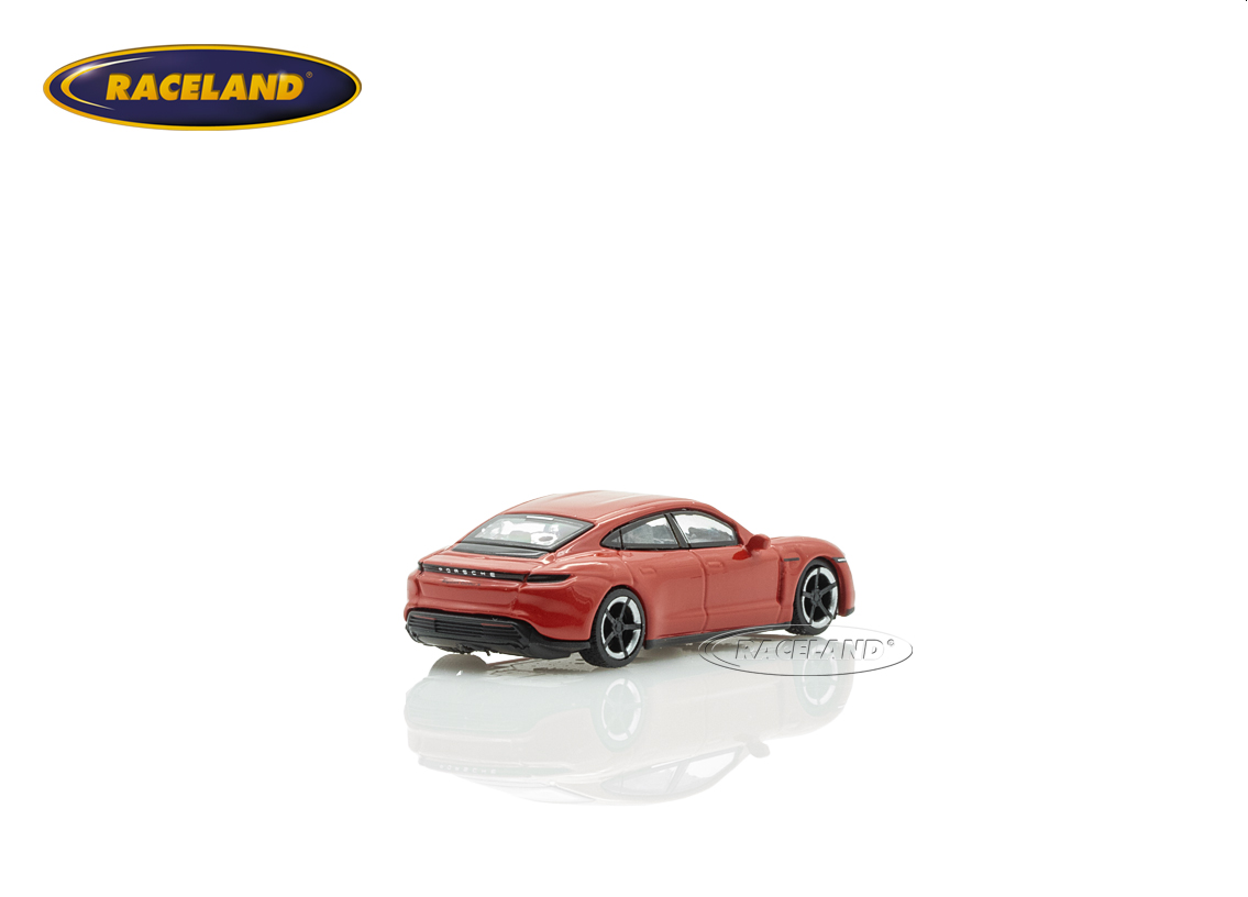 Porsche Taycan Turbo S 2021 - red