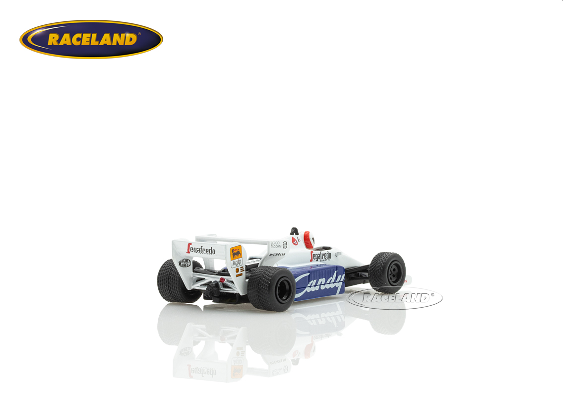 Toleman TG184 Hart Turbo F1 Candy Monaco GP 1984