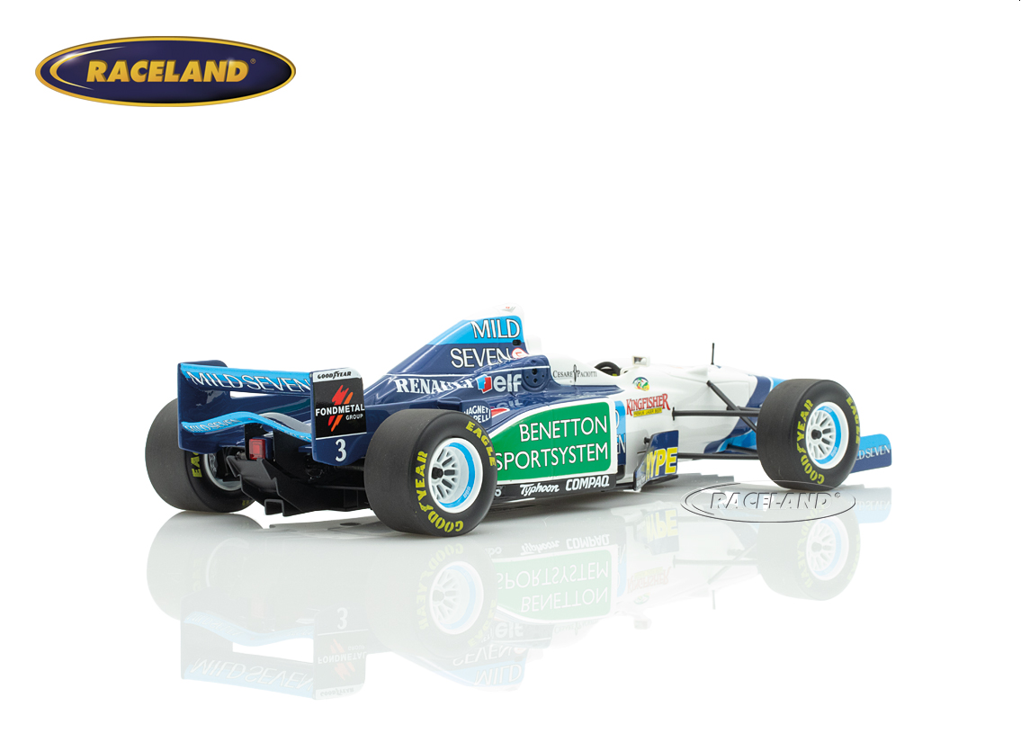 Benetton B196 Renault V10 Mild Seven 3° Argentinian GP Buenos Aires 1996