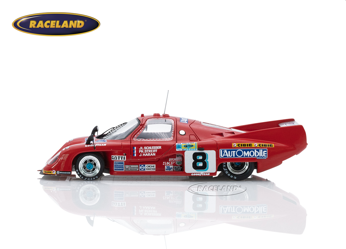 Rondeau M379C Cosworth Mader V8 2° Le Mans 1981 winner GTP 3.0