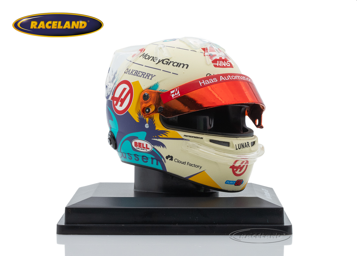 Helmet F1 Team Haas Moneygram 2024