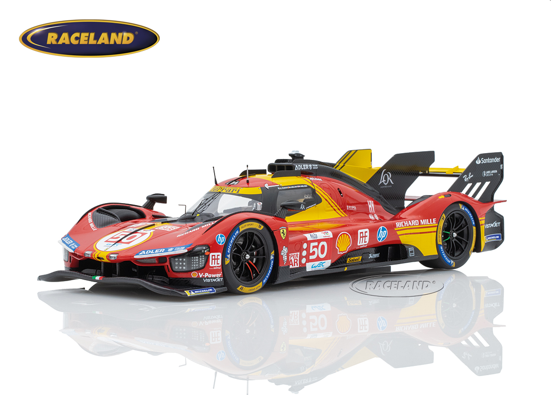Ferrari 499P LMH Ferrari AF Corse winner Le Mans 2024