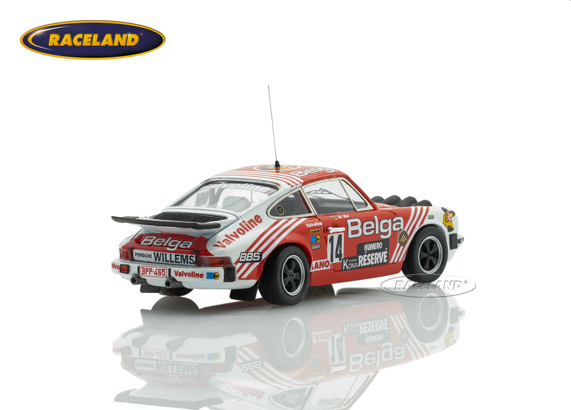 Porsche 911 Carrera RS 2.7 Sunoco Racing Team 2° Ypres Rallye 1979